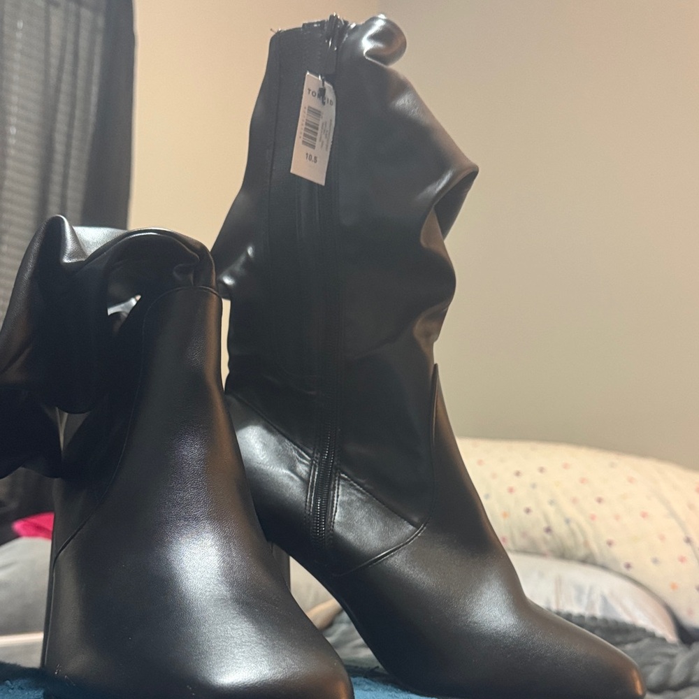 Torrid Black Heeled Boots for Women